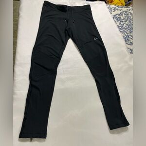Nike Black Ankle Zip Dri Fit Leggings - Running, yoga or working out Size Small